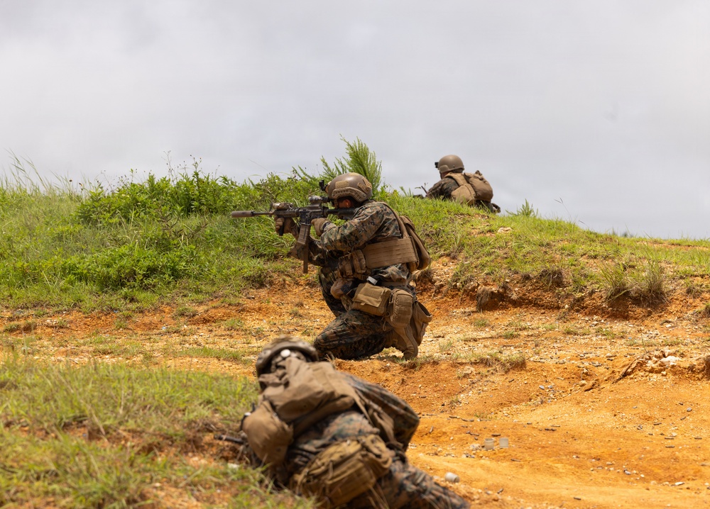 Marines With 3/7 Conduct A M320 Range