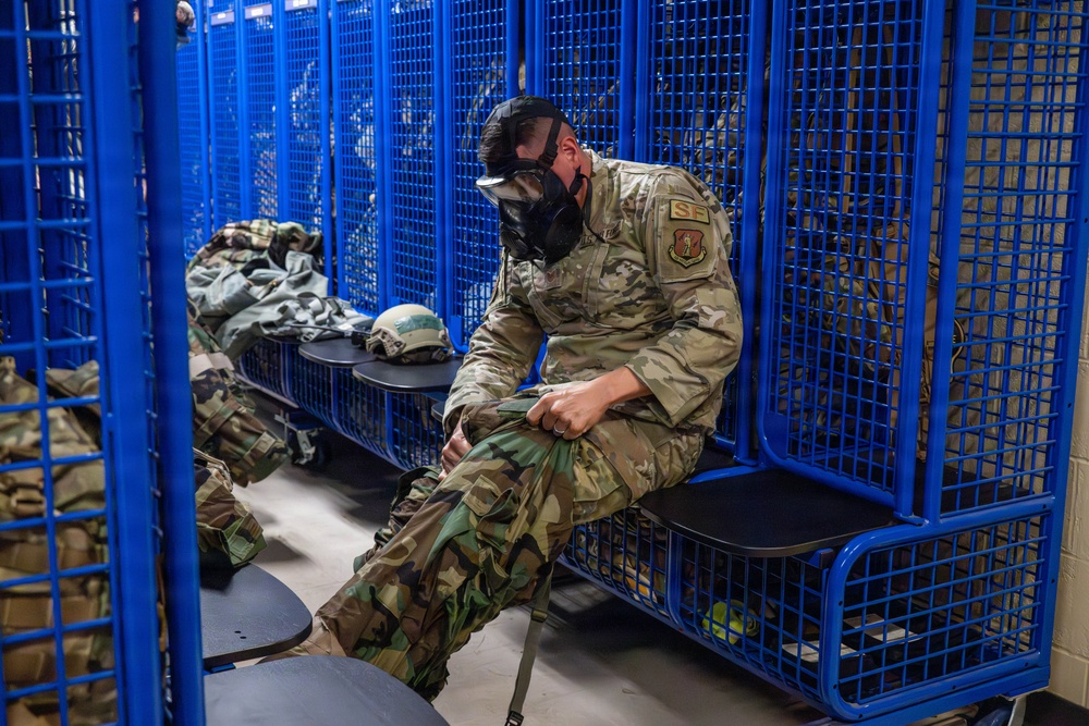 188th Wing Sharpens CBRNE Readiness During Base-Wide Exercise