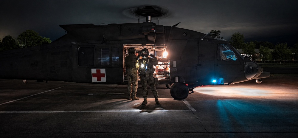 1st Battalion, 126th Aviation Regiment Mass Casualty Training