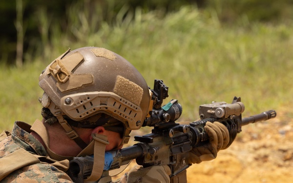Marines With 3/7 Conduct A M320 Range