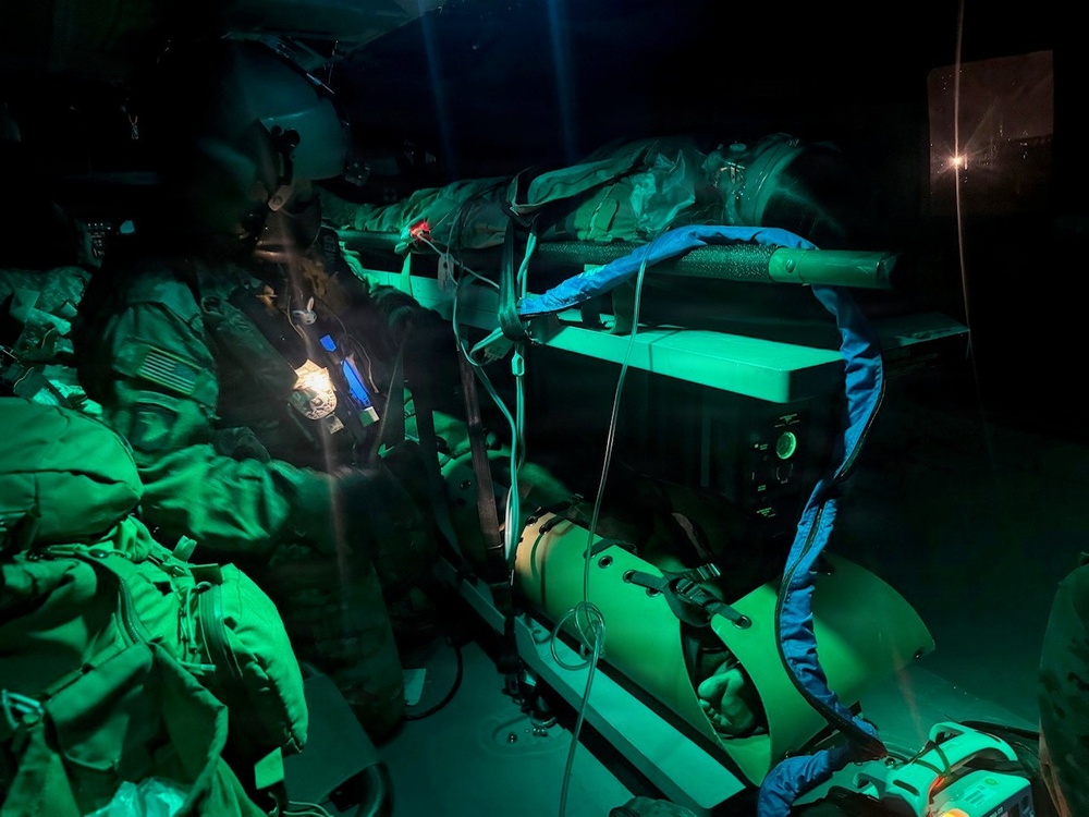 1st Battalion, 126th Aviation Regiment Mass Casualty Training