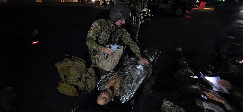 1st Battalion, 126th Aviation Regiment Mass Casualty Training