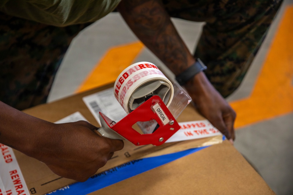 MCAS Iwakuni Post Office Field Exercise