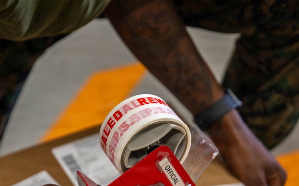 MCAS Iwakuni Post Office Field Exercise