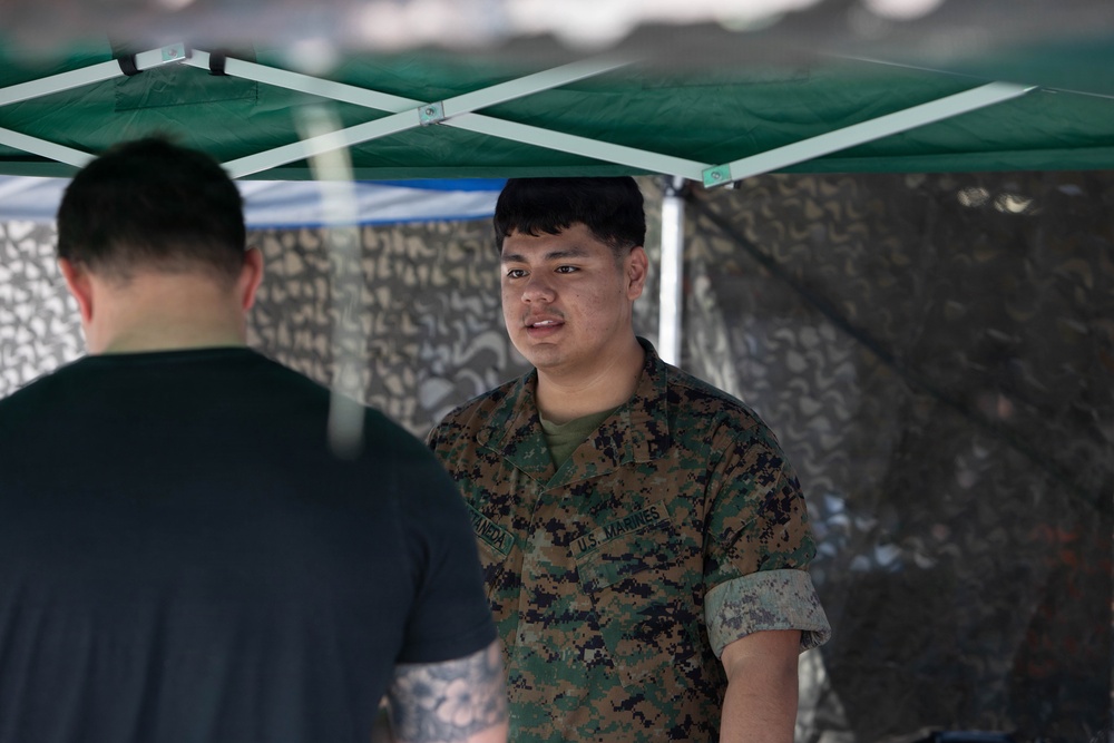 MCAS Iwakuni Post Office Field Exercise