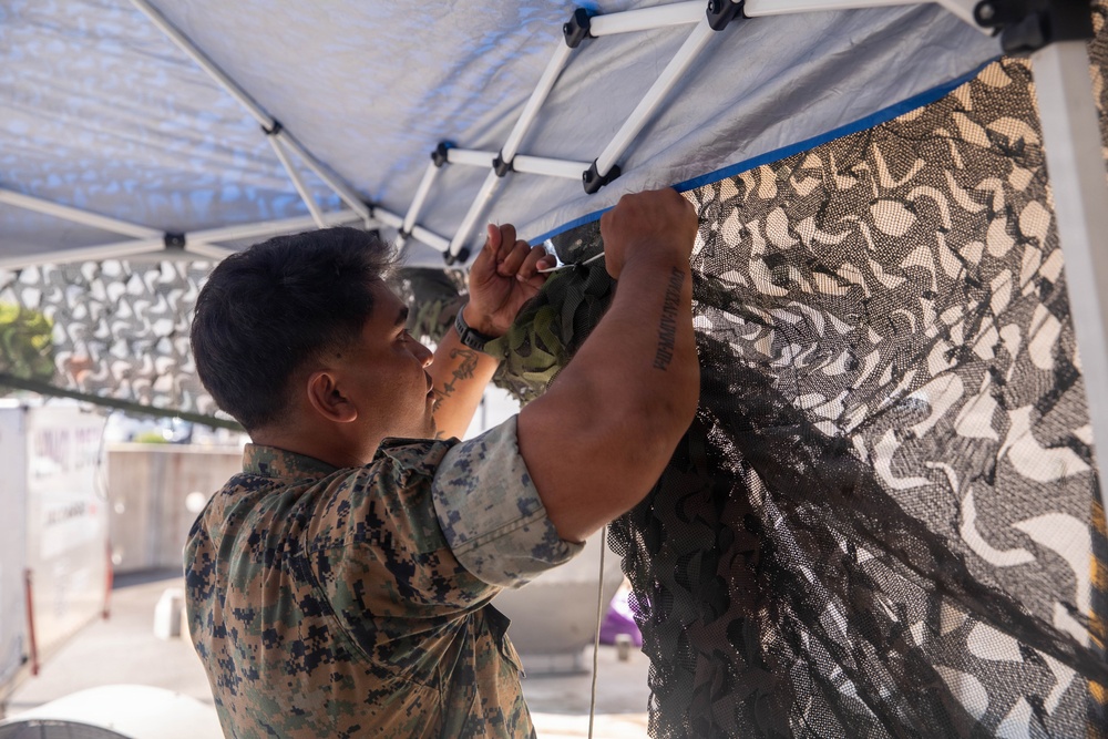 MCAS Iwakuni Post Office Field Exercise