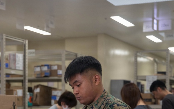 MCAS Iwakuni Post Office Field Exercise