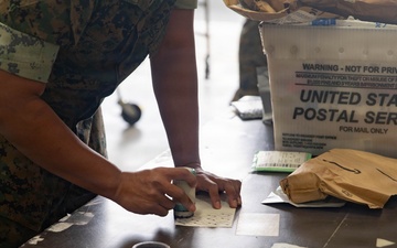 MCAS Iwakuni Post Office Field Exercise