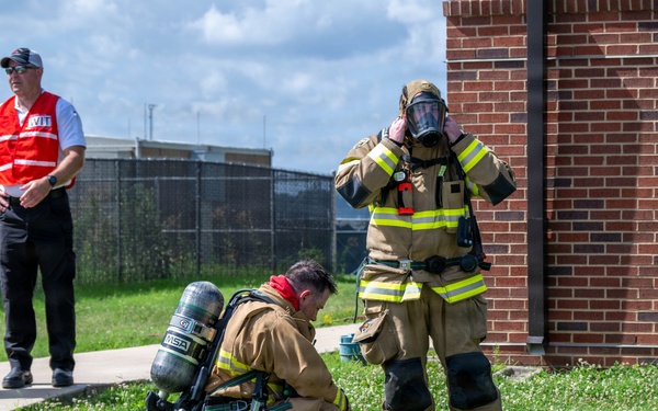 188th Wing Sharpens CBRNE Readiness During Base-Wide Exercise
