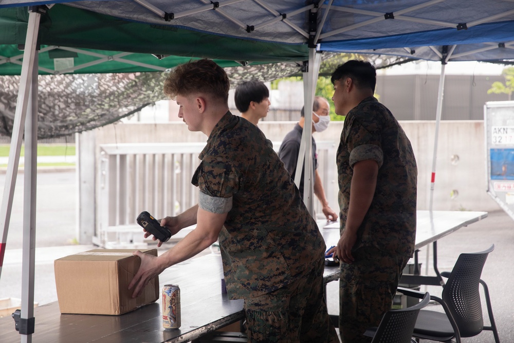MCAS Iwakuni Post Office Field Exercise
