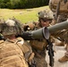 U.S. Marines with 2/8 conduct live fire range