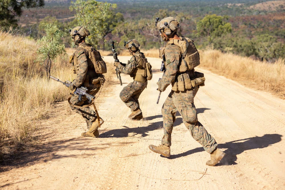 Southern Jackaroo 26: MRF-D Marines conduct live-fire range