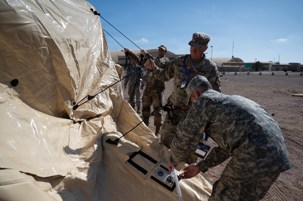 Ground Surgical Team arrives and conducts familiarization operation with Chilean air force during Salitre 2026