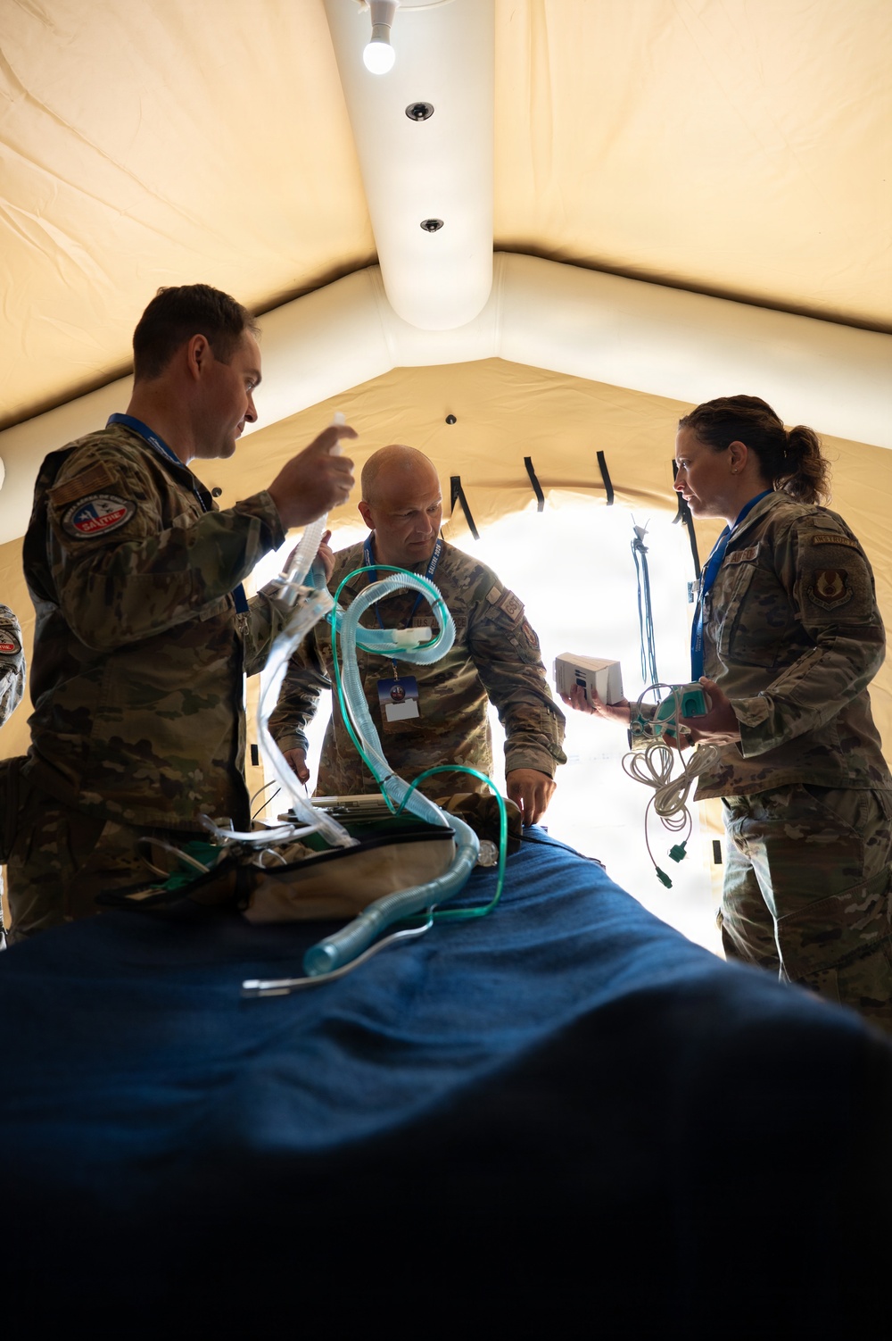 Ground Surgical Team arrives and conducts familiarization operation with Chilean air force during Salitre 2026