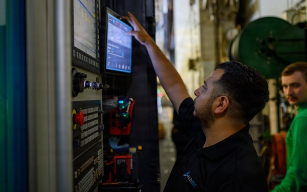 USS Theodore Roosevelt incorporates 3D printing