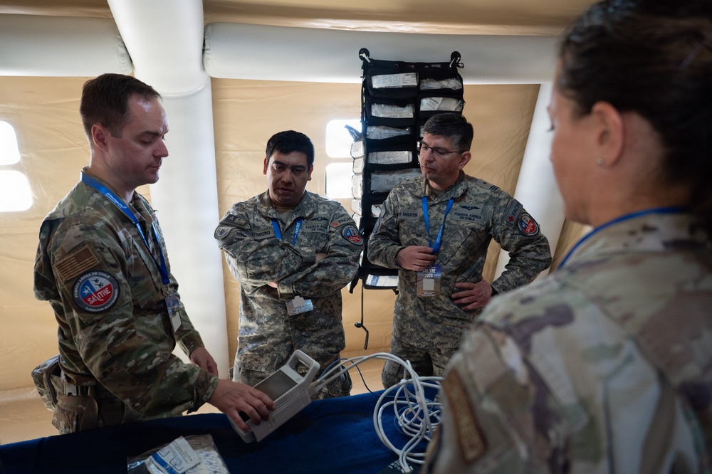 Ground Surgical Team arrives and conducts familiarization operation with Chilean air force during Salitre 2026