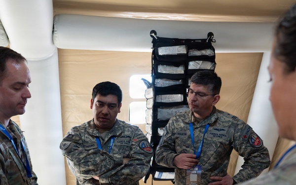 Ground Surgical Team arrives and conducts familiarization operation with Chilean air force during Salitre 2026