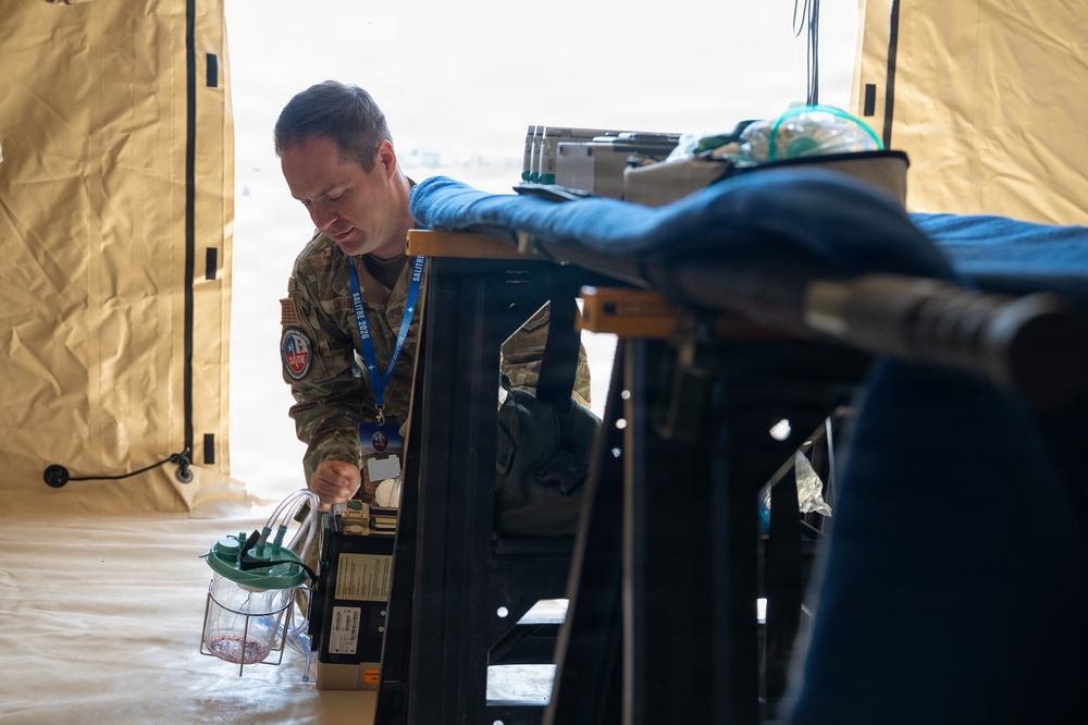 Ground Surgical Team arrives and conducts familiarization operation with Chilean air force during Salitre 2026