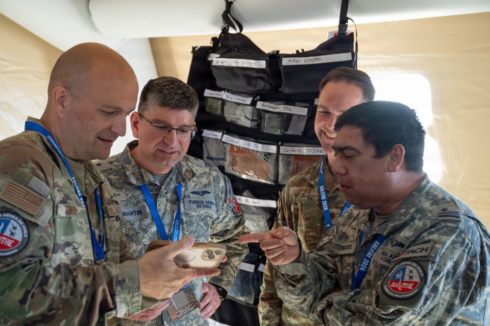 Ground Surgical Team arrives and conducts familiarization operation with Chilean air force during Salitre 2026