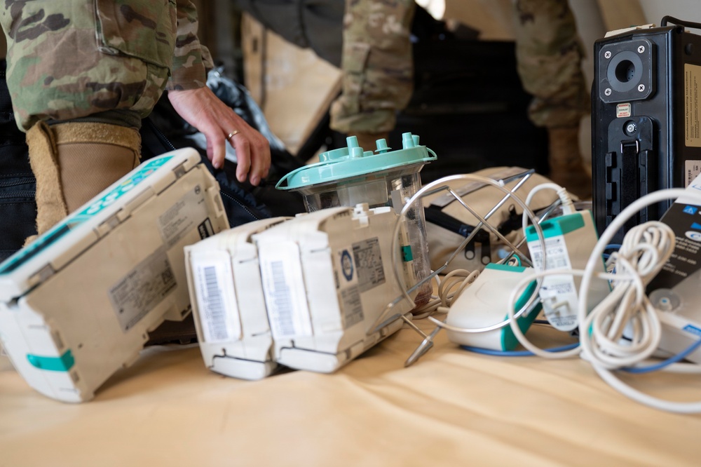 Ground Surgical Team arrives and conducts familiarization operation with Chilean air force during Salitre 2026