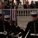 U.S. Marine Corps Silent Drill Platoon performs at Grand Central