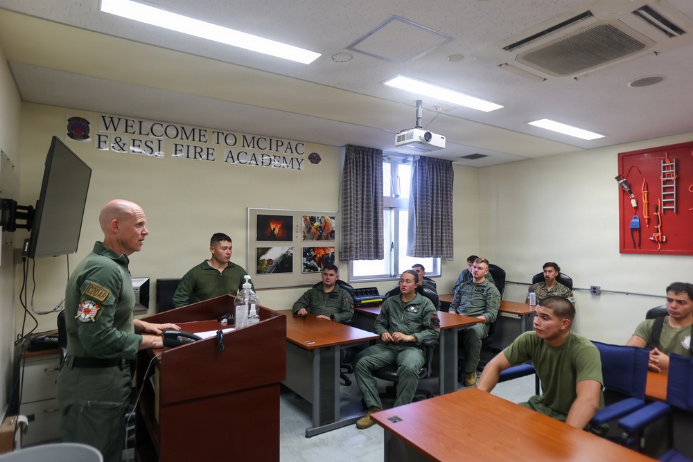 MWSS-172 practices firefighting skills in Central Training Area