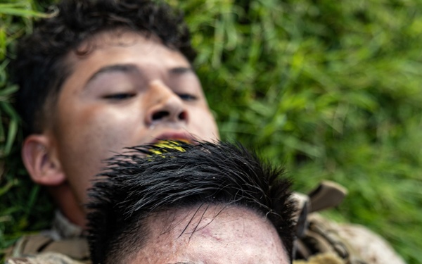 U.S. Marines Participate in a MCMAP Culminating Event