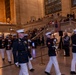 INR 250 Silent Drill Platoon at Grand Central Station