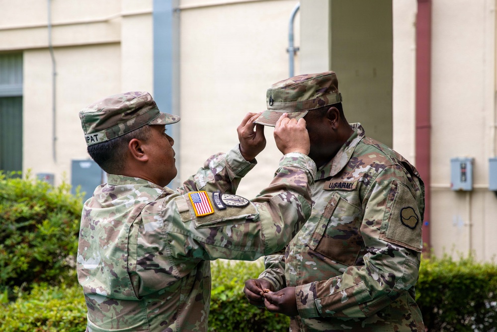 A huge congratulations to Sgt. Mark Kirumira on his promotion to Staff Sergeant!