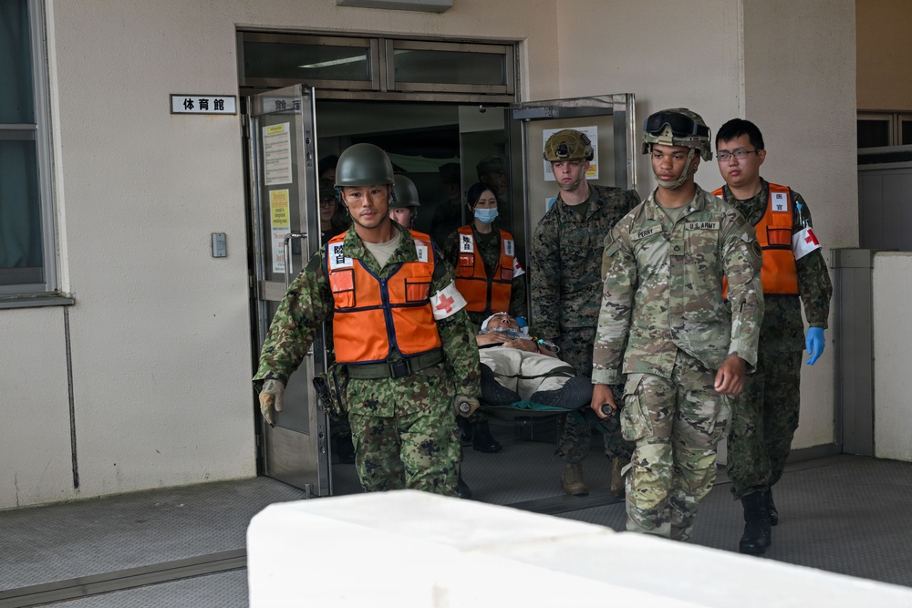JSDF Bilateral HA/DR at Camp Miyako for Resolute Dragon 26
