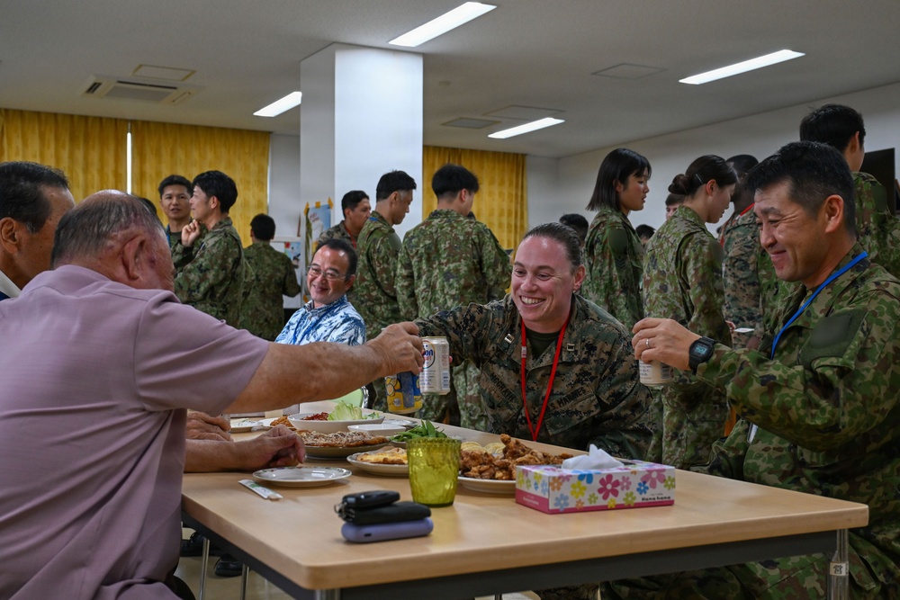 JSDF Bilateral Closing Ceremony at Camp Miyako for Resolute Dragon 26