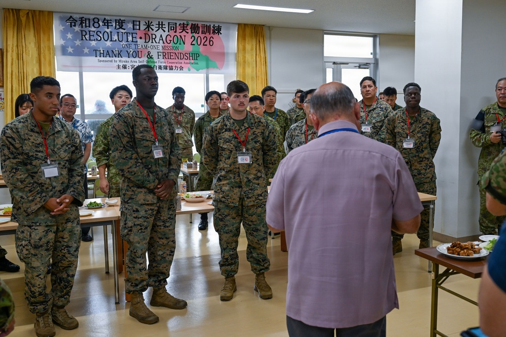 JSDF Bilateral Closing Ceremony at Camp Miyako for Resolute Dragon 26