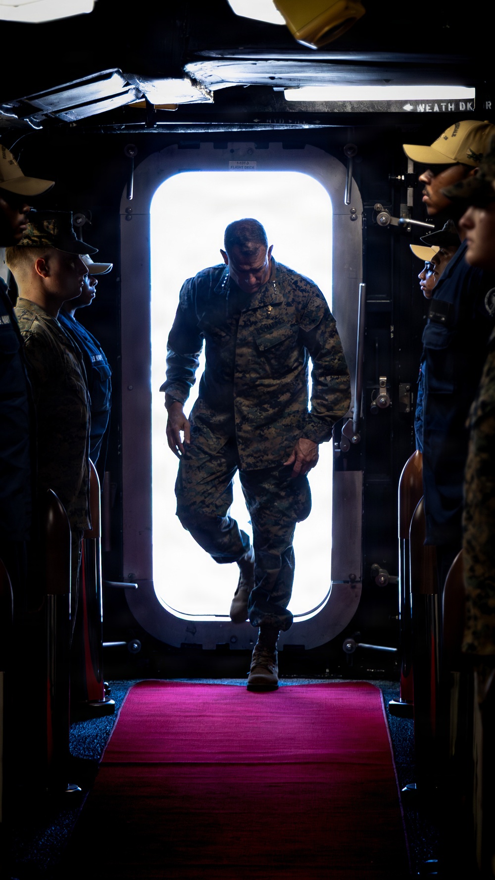 LCF-24: SOUTHCOM Commander visits USS Fort Lauderdale on Deployment