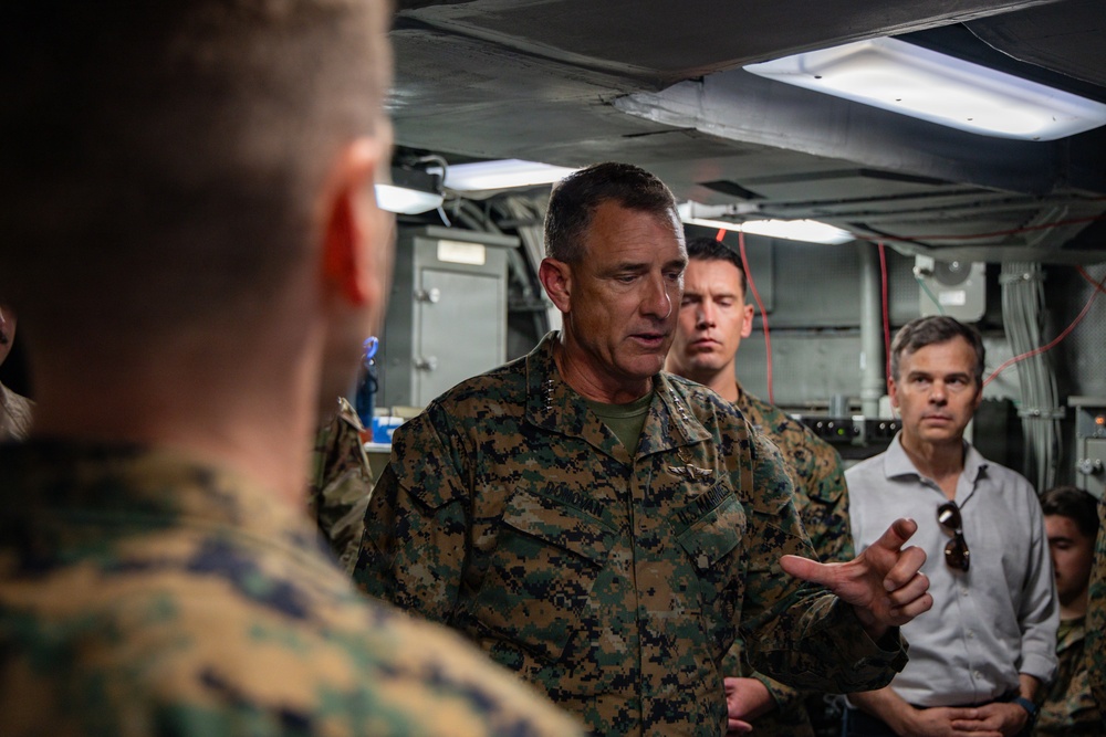 LCF-24: SOUTHCOM Commander visits USS Fort Lauderdale on Deployment