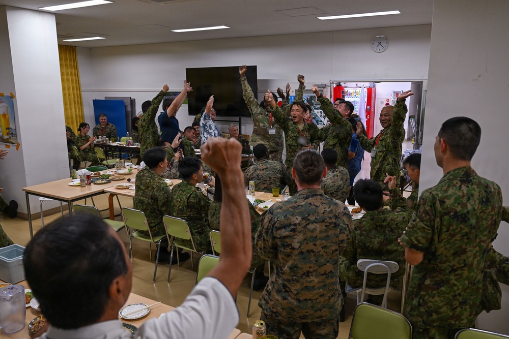 JSDF Bilateral Closing Ceremony at Camp Miyako for Resolute Dragon 26