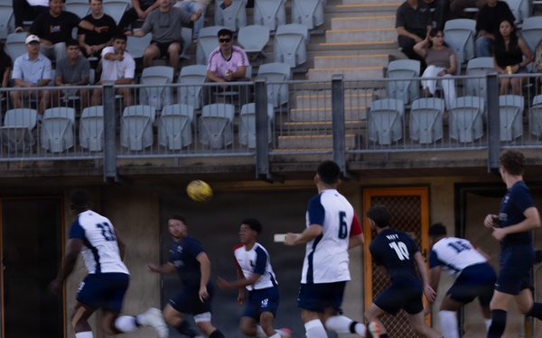 US Marines with MRF-D compete in Forces Football 2026
