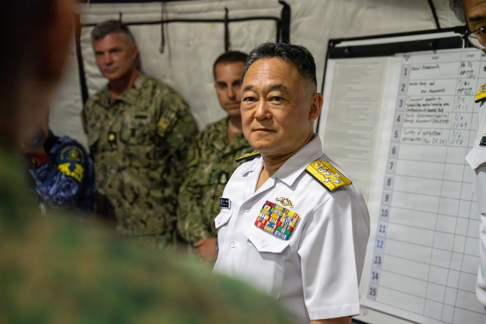JSF Joint Operations Command Commander Visits HADR Camp at RIMPAC 2026