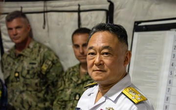 JSF Joint Operations Command Commander Visits HA/DR Camp at RIMPAC 2026