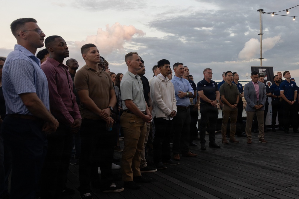 MRF-D Marines attend Forces Football Darwin welcome party
