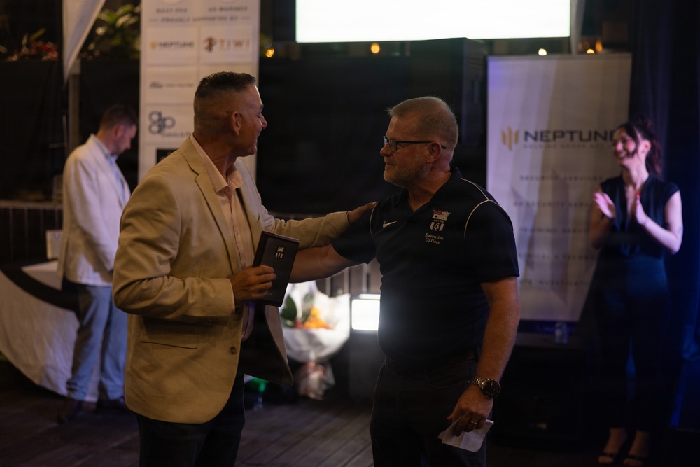 MRF-D Marines attend Forces Football Darwin welcome party