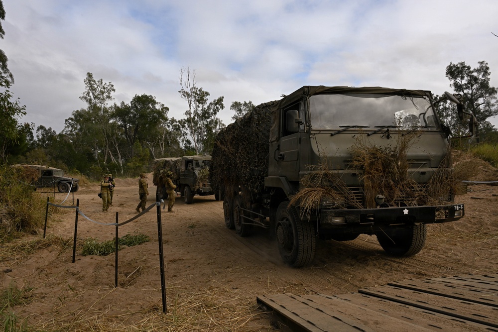 Southern Jackaroo 26: Japan Ground Self-Defense Force Bridge Crossing