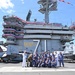 JMSDF Sailors Tour USS Theodore Roosevelt During RIMPAC 2026