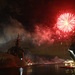 Fireworks Illuminate JS KONGO During U.S. Independence Day Celebration