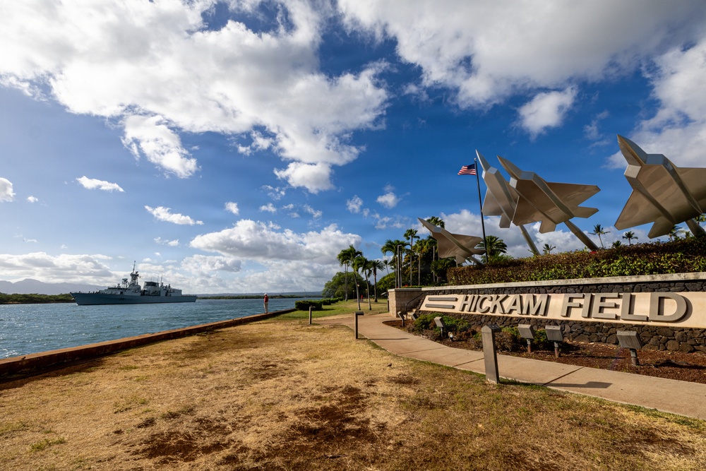HMCS Ottawa Departs Pearl Harbor to Begin RIMPAC 2026 Sea Phase