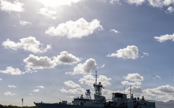 HMCS Ottawa Departs Pearl Harbor to Begin RIMPAC 2026 Sea Phase