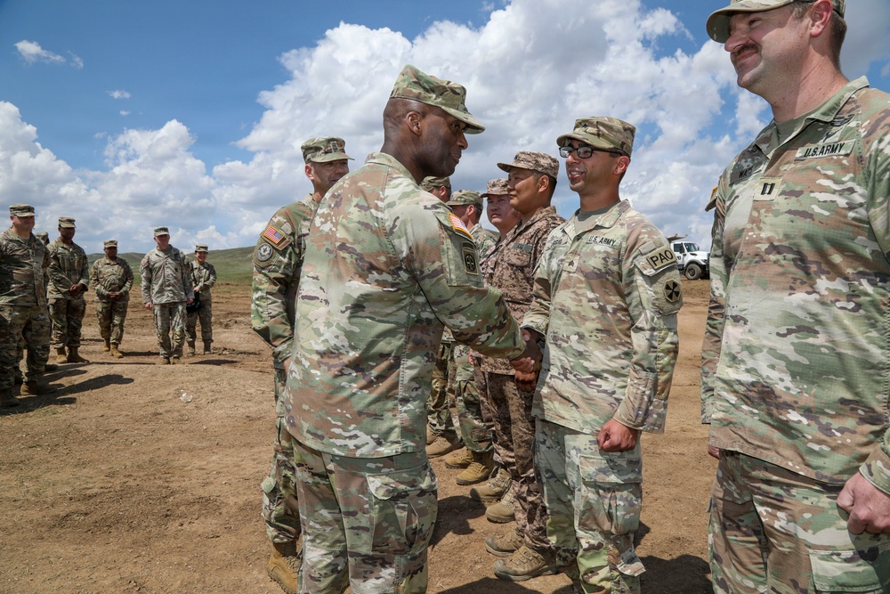 USFK Commander Observes Training during Khaan Quest 2026