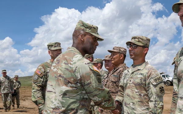 USFK Commander Observes Training during Khaan Quest 2026