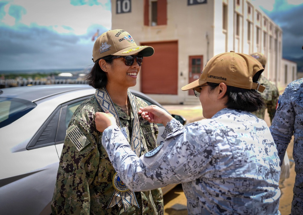 RIMPAC 2026: U.S. Navy, Philippine Navy Commanders Gather Aboard BRP Miguel Malva