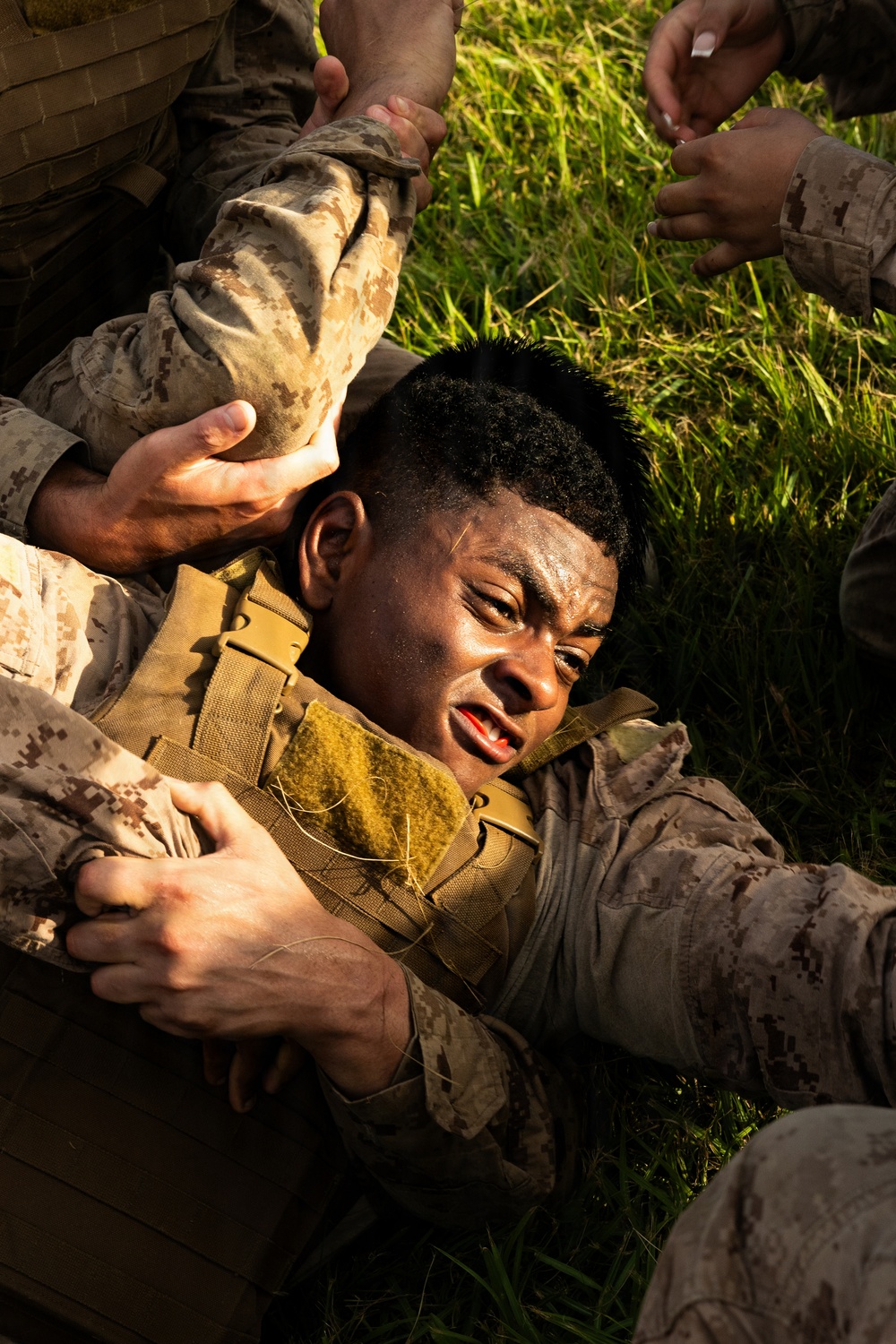 U.S. Marines Participate in a MCMAP Culminating Event