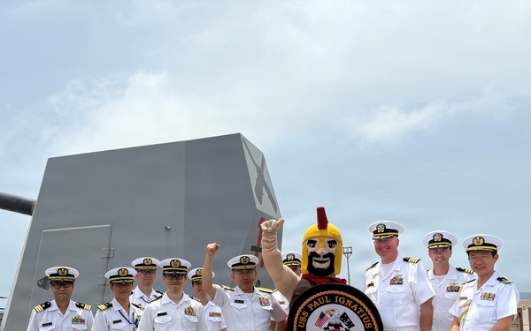 Japan Maritime Self-Defense Force tours USS Paul Ignatius